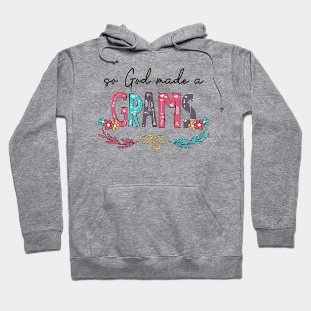 So God Made A Grams Happy Mother's Day Hoodie by KIMIKA